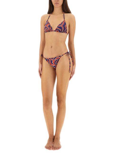PUCCI Pucci Women Maze Print Triangle Bikini Top