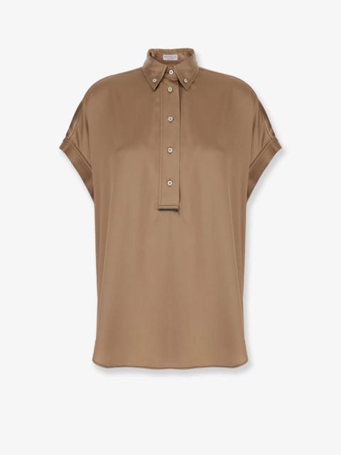 Brunello Cucinelli Brunello Cucinelli Silk Blend Shirt