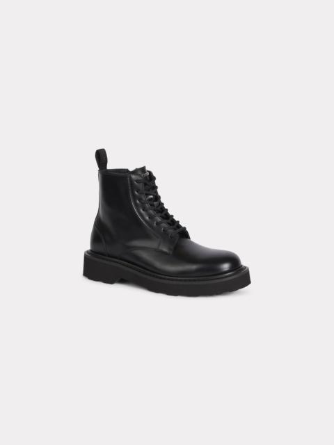 KENZO 'KENZO Ukio' leather lace up boots
