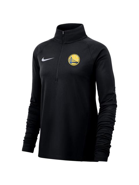 Nike NBA Golden State Warriors Half-Zip Jacket "Black"