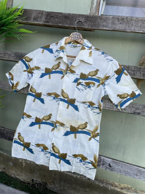 Other Designers Vintage - Vintage Renown Simple Life Bird Design Button Up