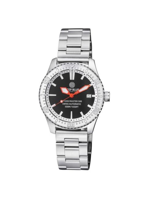 Other Designers Deep Blue Ocean Master 500 Automatic Black Dial Men's Watch OM500BLKORGINNERBRCLTOYS