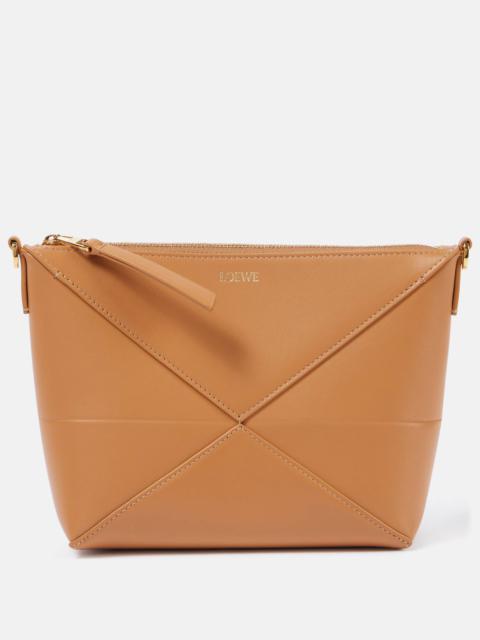 Loewe Puzzle Fold leather clutch