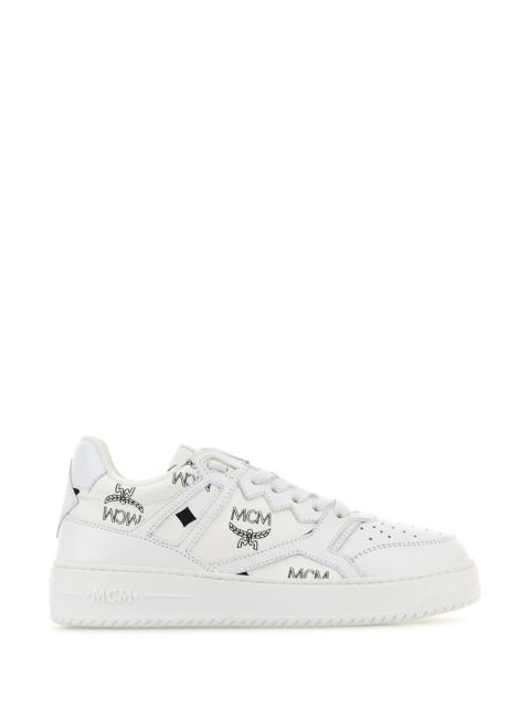 MCM Printed canvas Terrain sneakers