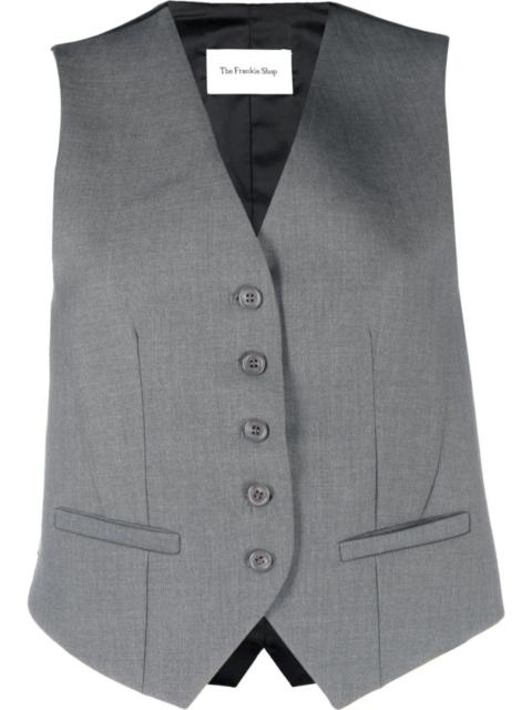 The Frankie Shop Gelso tailored waistcoat