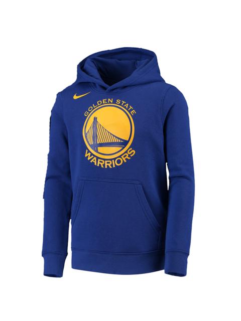 Nike Youth Nike NBA Golden State Warriors Hoodie "Blue"