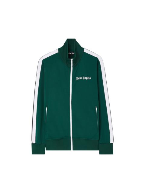 Palm Angels Classic Track Jacket 'Green/White'