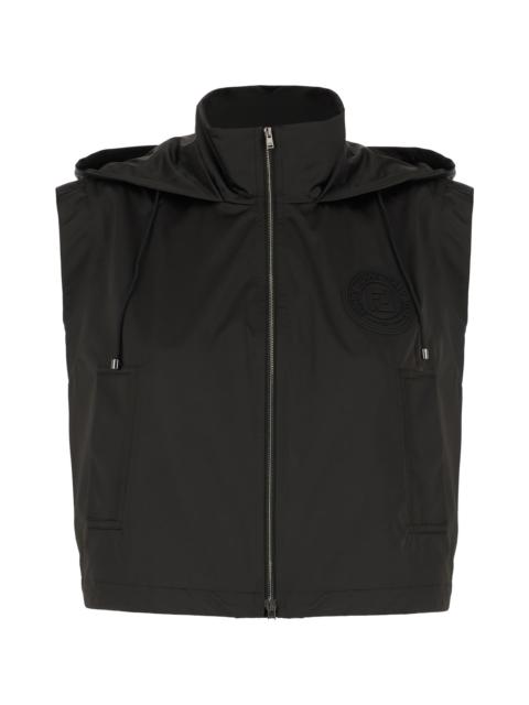 FENDI Black Polyester Sleeveless Jacket