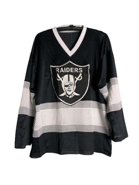 Other Designers Vintage - 💥BEST OFFER💥Authentic Oakland Raiders V-Neck Mesh Shirt