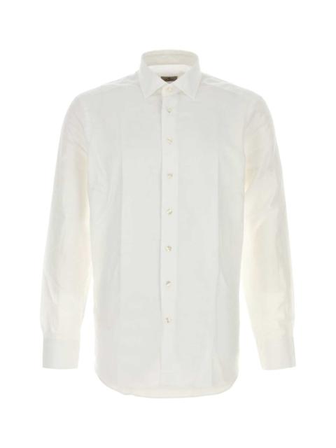 Etro Etro Men White Jacquard Shirt