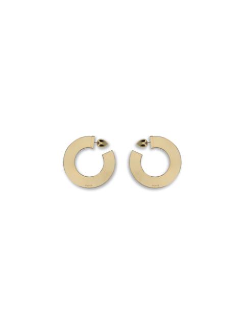 Alaïa Alaïa Women Blade Hoop Earrings