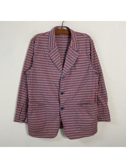 Other Designers Streetwear - Vintage Karl Helmut Checkered Coat Jacket