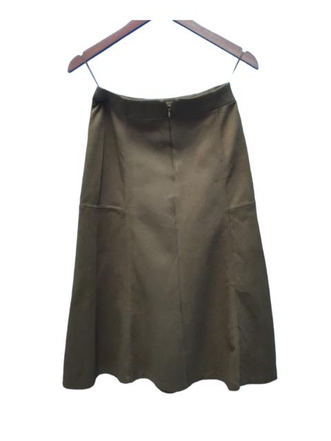 Lemaire Christophe Lemaire Uniqlo U Maxi Skirt Brown Japan Designer