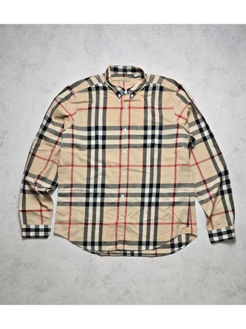 Burberry Burberry Brit Nova Check Shirt Long Sleeve Luxury