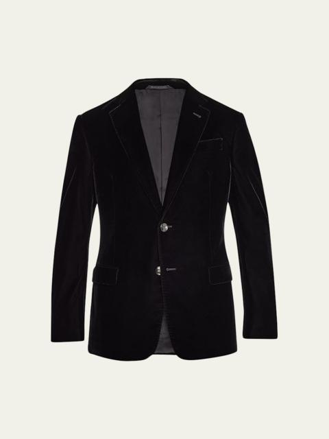 GIORGIO ARMANI Men's Velvet Notch Lapel Dinner Jacket