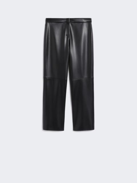 'S Max Mara SUBLIME Coated fabric slim trousers