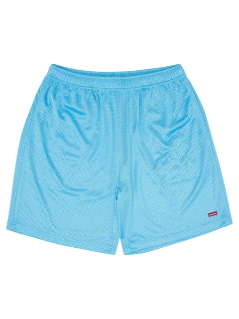 Supreme Supreme Small Box Baggy Mesh Short 'Cyan'