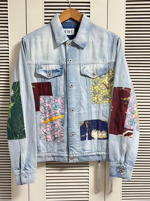 Loewe Loewe Patchwork Denim Jacket