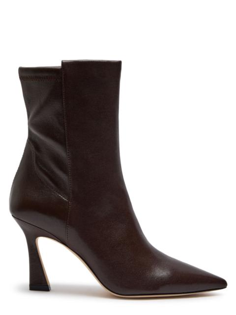 Stuart Weitzman Stuart Weitzman Vinnie 50 Leather Ankle Boots