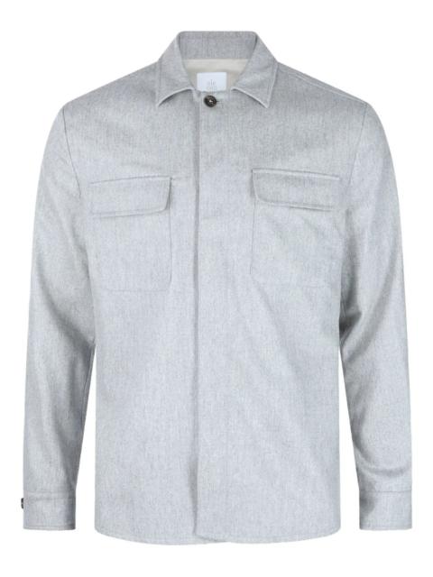 Other Designers Eleventy Men Shirt Jacket With Pockets