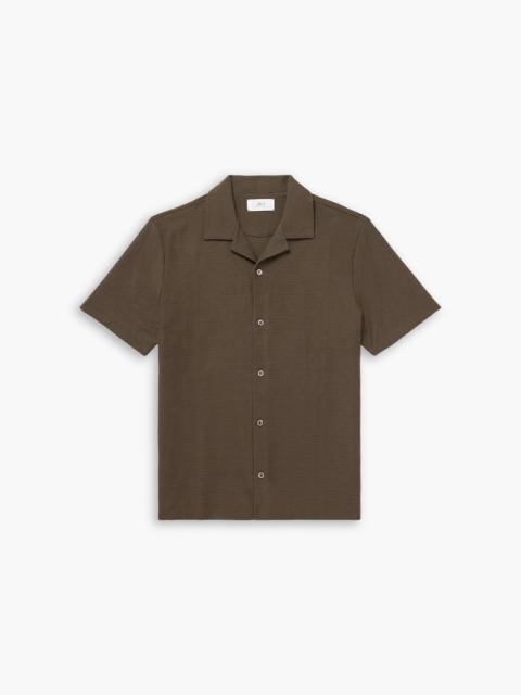 Other Designers Ribbed cotton-jersey shirt