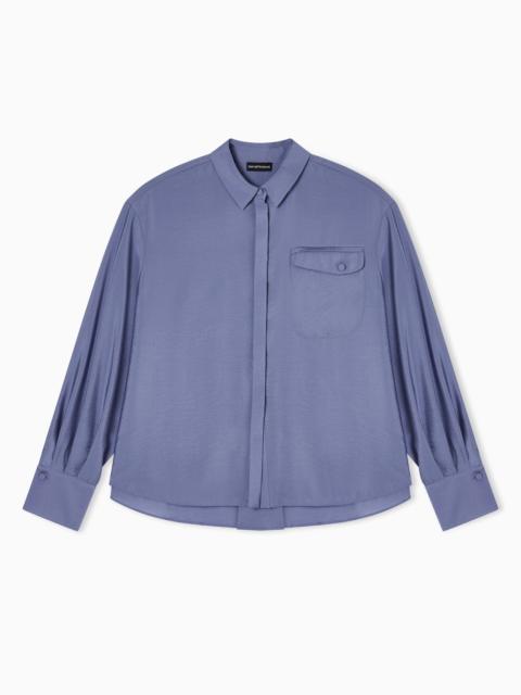 EMPORIO ARMANI TECHNO RAYON SHIRT