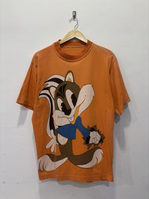 Other Designers Vintage Cartoon Chipmunks Mirror Print Tshirt