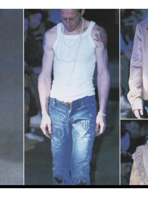 NUMBER (N)INE AW2001 Number Nine Grunge Denim