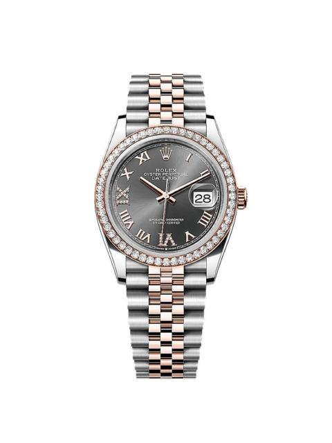 ROLEX Rolex Datejust Automatic Chronometer Diamond Ladies Watch 126281RBR-0011