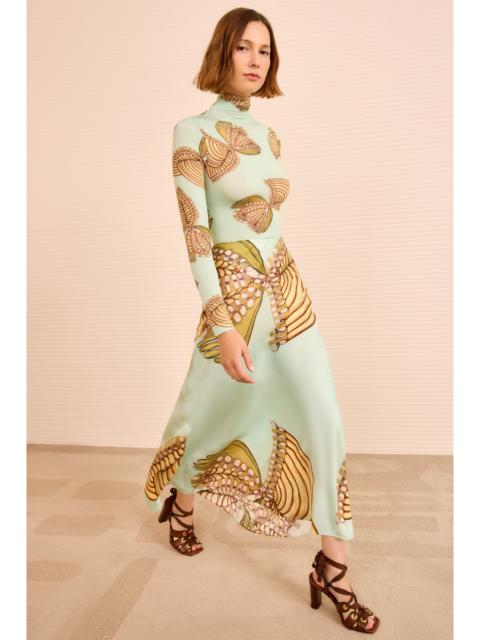 ULLA JOHNSON Pera Midi Slip Skirt