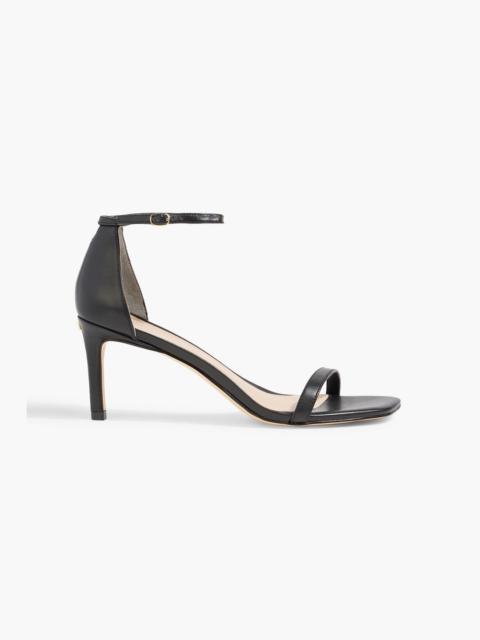 Stuart Weitzman Amelina 75 leather sandals