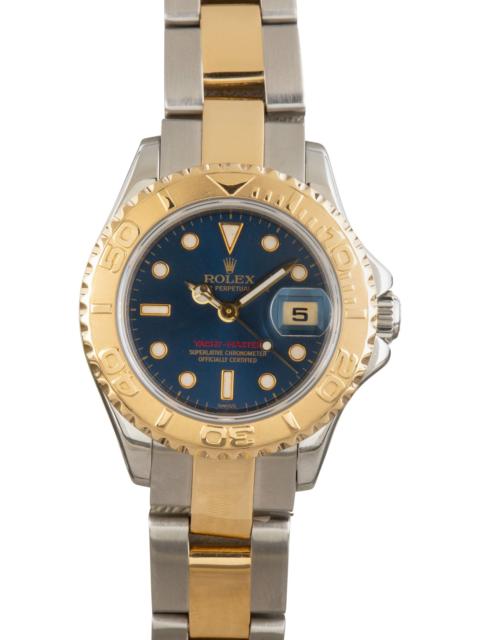 ROLEX Ladies Rolex Yacht-Master 169623 Blue Dial