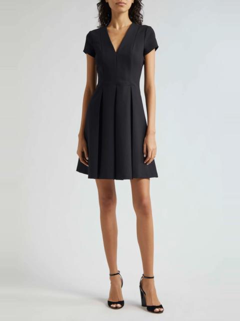 Emma Pleated Short Sleeve Dress