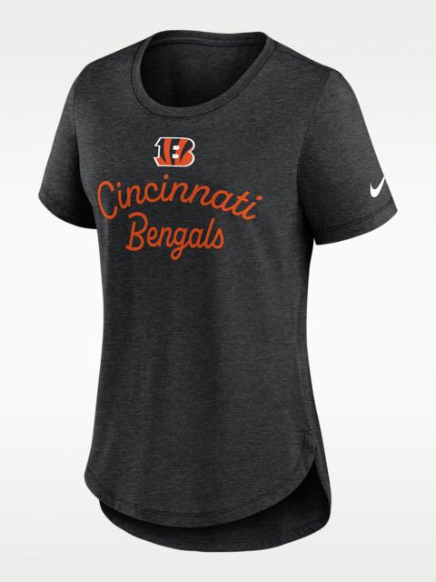 Nike Cincinnati Bengals Script Women's Nike NFL T-Shirt