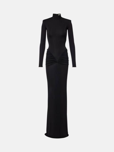THE NEW ARRIVALS ILKYAZ OZEL Darja ruched gown