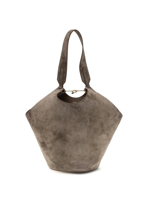 KHAITE Khaite Lotus Small Shoulder Bag Cedar