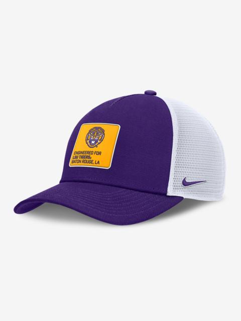 Nike LSU On-Field Rise Engineered Men's Nike College Trucker Adjustable Hat