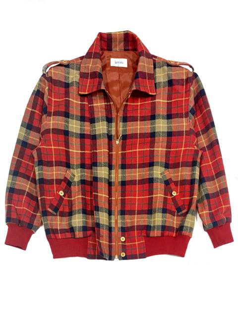 Other Designers Jantzen - Jantzen classic tartan bomber jacket