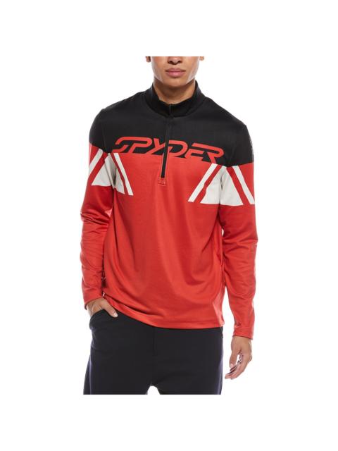 SPYDER Spyder Podium 1/2-Zip Mock Neck Baselayer Pullover