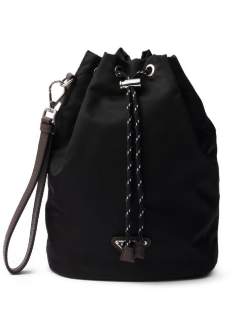 Prada Prada Men Prada Speedrock Re-Nylon And Leather Pouch