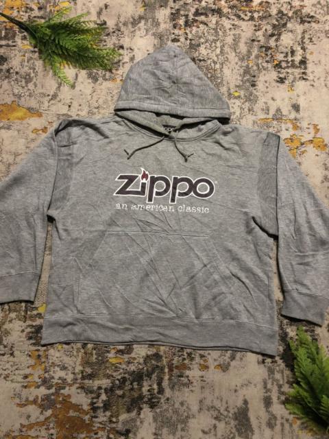 Other Designers Vintage Zippo Spell Out big Logo Hoodie