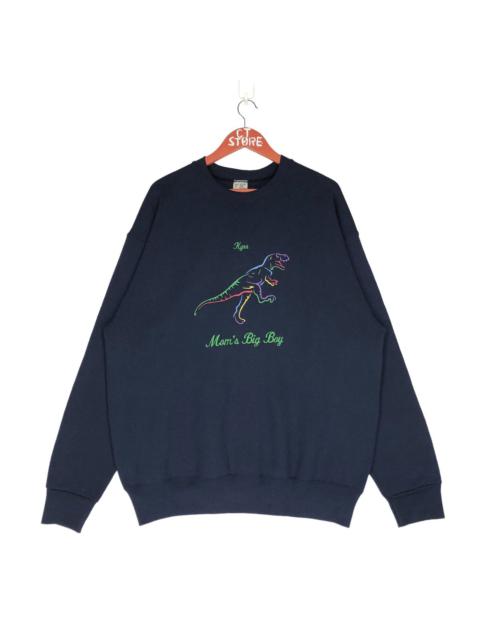 Other Designers Vintage - 90s Kynn Mom’s Big Boy Trex Embroidery Sweatshirt Crewneck