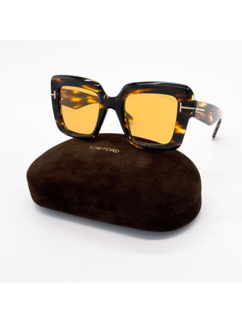 TOM FORD NEW TOM FORD TF1157 52E SUNGLASSES FT1157/S 52Е WOMEN HAVANA