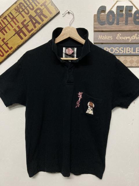 Other Designers Vintage - Pink Panther x Melbo Polo T shirt