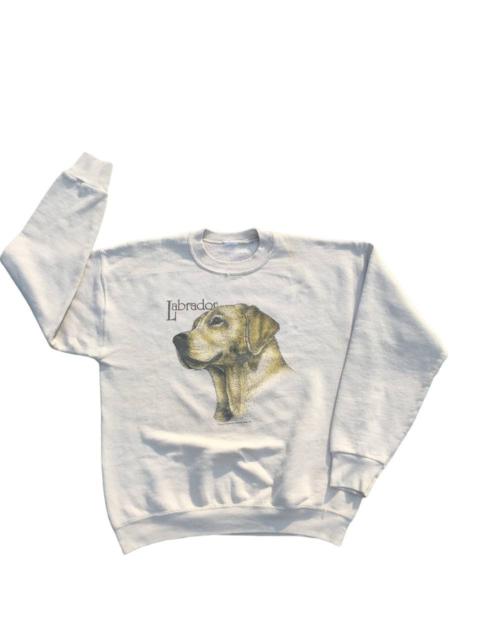 Other Designers Vintage Labrador Dog by Laura Rogers Graphic Sweatshirt