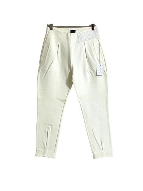Other Designers Lime & Vine Sweatpants Jogger Pants Ali Ivory Pleated Front Pants SZ S NWT