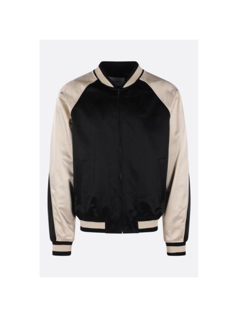 Givenchy GIVENCHY Couture Seam Bomber Jacket Black New & Authentic (M