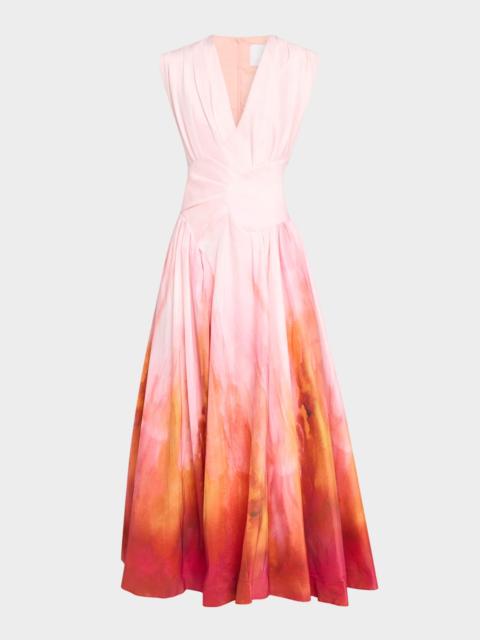 Acler Innoxhill Ombré Maxi Dress