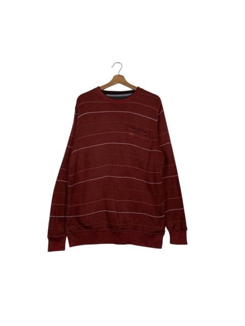 Other Designers KANSAI YAMAMOTO Striped Single Pocket Sweatshirt #2397-C107