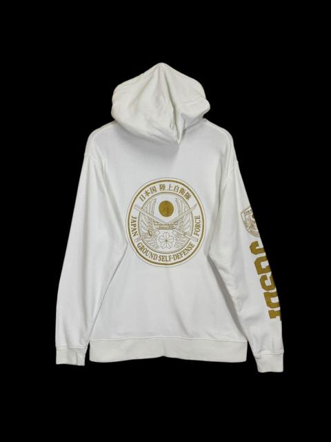 Other Designers Japanese Brand - Japan Ground Self Defense Force Big Logo Pullover Hoodie